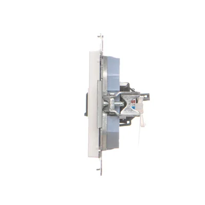 Simon 55 WMDA-P91xx5-111 Single computer socket RJ45 category 6, with anti-dust shutter (module); Matte white