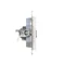 Simon 55 WMDA-P91xx5-111 Single computer socket RJ45 category 6, with anti-dust shutter (module); Matte white
