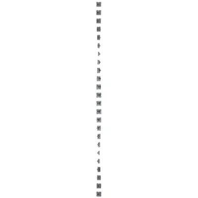 Simon 55 WMDA-P91xx5-116 Einzelne Computerbuchse RJ45 Kategorie 6 mit Staubschutzklappe (Modul); Mattgraphit
