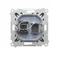 Simon 55 WMDA-P91xx5-116 Single computer socket RJ45 category 6, with anti-dust shutter (module); Matte graphite