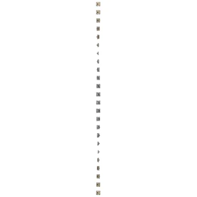 Simon 55 WMDA-P91xx5-144 Einzelne Computerbuchse RJ45 Kategorie 6 mit Staubschutzklappe (Modul); Champagner matt