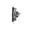 Simon 55 WMDA-P91xx5-149 Einzelne Computerbuchse RJ45 Kategorie 6 mit Staubschutzklappe (Modul); Mattschwarz