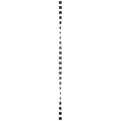 Simon 55 WMDA-P91xx5-149 Presa singola per computer RJ45 categoria 6, con otturatore antipolvere (modulo); Nero opaco