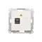 Simon 55 WMDA-P98xx7-111 Gniazdo światłowodowe / optyczne pojedyncze SC/APC (moduł); Biały mat
