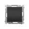 Simon 55 WMDB-0B2xxx-149 Cable outlet (module). Permissible diameter of the connected cable: 6.2-14.5 mm; Matte black