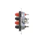 Simon 55 WMDG-01300x-149 4-way speaker socket (module). Input and output wire cross-section 2.5 mm2; Matte black