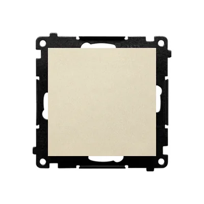 Simon 55 WMDL-0102xx-144 Interrupteur unipolaire (module) 10 AX, 250 V~, connecteurs rapides ; Champagne mat