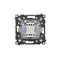 Simon 55 WMDL-0102xx-144 Interrupteur unipolaire (module) 10 AX, 250 V~, connecteurs rapides ; Champagne mat