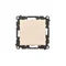 Simon 55 WMDL-0102xx-144 Interruttore unipolare (modulo) 10 AX, 250 V~, connettori rapidi; Champagne opaco