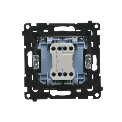 Simon 55 WMDL-0102xx-149 Łącznik jednobiegunowy (moduł) 10 AX, 250 V~, szybkozłącza; Czarny mat