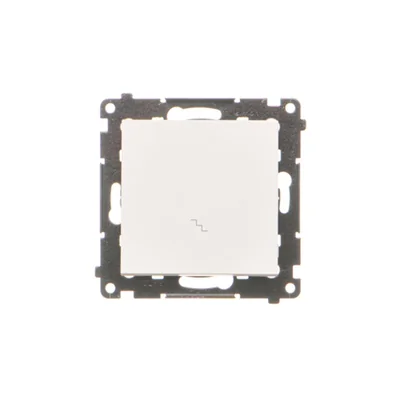Simon 55 WMDL-0103xx-111 Staircase switch (module) 10 AX, 250 V~, quick connectors; Matt white