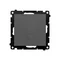 Simon 55 WMDL-0103xx-116 Staircase switch (module) 10 AX, 250 V~, quick connectors; Matt graphite