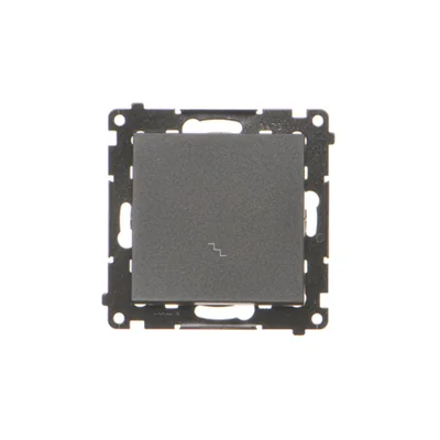 Simon 55 WMDL-0103xx-149 Interruttore per scale (modulo) 10 AX, 250 V~, connettori rapidi; Nero opaco