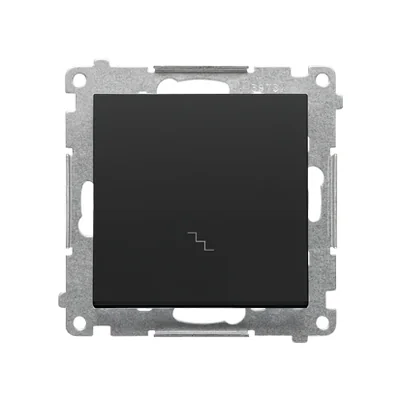 Simon 55 WMDL-0103xx-149 Łącznik schodowy (moduł) 10 AX, 250 V~, szybkozłącza; Czarny mat