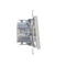 Simon 55 WMDL-0104xx-114 Conector cruzado (módulo) 10 AX, 250 V~, conectores rápidos; Gris claro mate