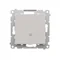 Simon 55 WMDL-0104xx-114 Connecteur en croix (module) 10 AX, 250 V~, connecteurs rapides ; Gris clair mat