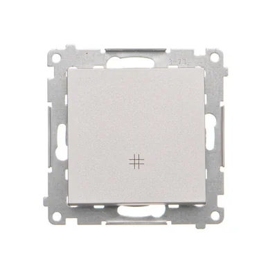 Simon 55 WMDL-0104xx-143 Cross connector (module) 10 AX, 250 V~, quick connectors; Matt aluminum