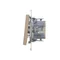 Simon 55 WMDL-0105Lx-144 Staircase switch with LED backlight, backlight as in single switch (module) 10 AX, 250 V~, quick connectors; Champagne matt