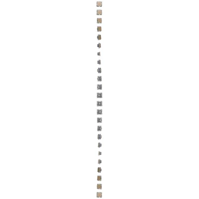 Simon 55 WMDL-0105Lx-144 Staircase switch with LED backlight, backlight as in single switch (module) 10 AX, 250 V~, quick connectors; Champagne matt