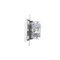 Simon 55 WMDL-0106L1-111 Three-position roller shutter switch 1-0-2 (module) 10 A, 250 V~, quick connectors; Matte white