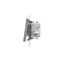 Simon 55 WMDL-0106L1-116 Interruptor de tres posiciones para persiana enrollable 1-0-2 (módulo) 10 A, 250 V~, conectores rápidos; grafito mate