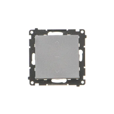 Simon 55 WMDL-0106L1-116 Three-position roller shutter switch 1-0-2 (module) 10 A, 250 V~, quick connectors; Matte graphite