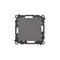 Simon 55 WMDL-0106L1-149 Three-position roller shutter switch 1-0-2 (module) 10 A, 250 V~, quick connectors; Matte black