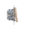 Simon 55 WMDL-0106L2-144 Interruptor doble de tres posiciones para persiana enrollable 1-0-2 (módulo) 10 A, 250 V~, conectores rápidos; Champagne mate