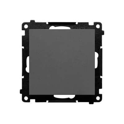 Simon 55 WMDL-0106Lx-116 Kreuzverbinder ohne Piktogramm (Modul) 10 AX, 250 V~, Schnellverbinder; Mattgraphit