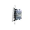 Simon 55 WMDL-0106xx-114 Staircase switch without pictogram (module) 10 AX, 250 V~, quick connectors; Light gray matt