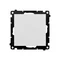 Simon 55 WMDL-0106xx-114 Treppenhausschalter ohne Piktogramm (Modul) 10 AX, 250 V~, Schnellverbinder; Hellgrau matt