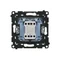 Simon 55 WMDL-0106xx-116 Interruptor de escalera sin pictograma (módulo) 10 AX, 250 V~, conectores rápidos; grafito mate