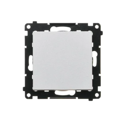 Simon 55 WMDL-0106xx-143 Interruttore per scale senza pittogrammi (modulo) 10 AX, 250 V~, connettori rapidi; Alluminio opaco
