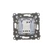 Simon 55 WMDL-0107xx-111 Interruptor tipo vela (módulo) 10 AX, 250 V~, conectores rápidos; blanco mate