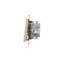 Simon 55 WMDL-0107xx-144 Candlestick switch (module) 10 AX, 250 V~, quick connectors; Champagne matt