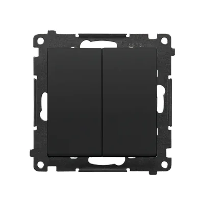 Simon 55 WMDL-0107xx-149 Candlestick switch (module) 10 AX, 250 V~, quick connectors; Matte black
