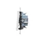 Simon 55 WMDL-031xx3-0111 Triple connector (module) 10 AX, 250 V~, quick connectors; Matte white