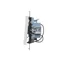 Simon 55 WMDL-031xx4-0111 Interruptor triple con iluminación LED (módulo) 10 AX, 250 V~, conectores rápidos; Blanco mate