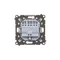 Simon 55 WMDL-031xx4-111 Módulo de triple pulsador 10 AX, 250 V~, conectores rápidos; Blanco mate