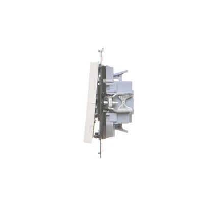 Simon 55 WMDL-031xx4-111 Módulo de triple pulsador 10 AX, 250 V~, conectores rápidos; Blanco mate