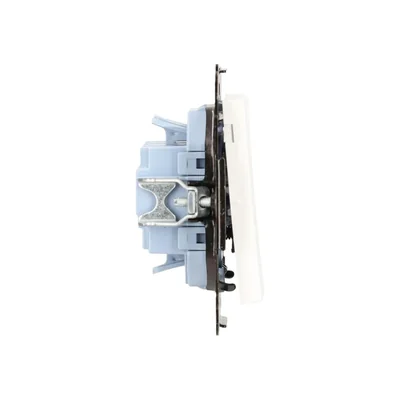 Simon 55 WMDL-031xx4-111 Triple push-button (module) 10 AX, 250 V~, quick connectors; Matte white