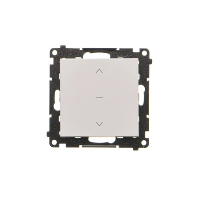 Simon 55 WMDL-040123-114 Roller shutter button (module) 10 A, 250 V~, quick connectors; Light gray matt