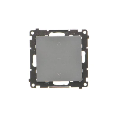 Simon 55 WMDL-040123-116 Bouton de volet roulant (module) 10 A, 250 V~, connecteurs rapides ; graphite mat