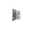 Simon 55 WMDL-040124-149 Bouton de volet roulant double, trois positions, 1-0-2 (module), 10 A, 250 V~, connecteurs rapides ; Noir mat