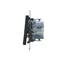 Simon 55 WMDL-0P15xx-149 Bouton-poussoir unique avec rétroéclairage LED (module) 10 AX, 250 V~, connecteurs rapides ; Noir mat
