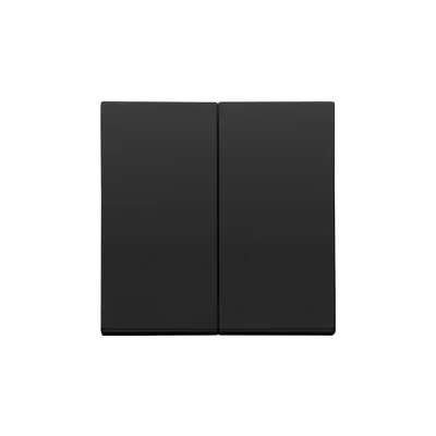 Simon 55 WMDL-K8x3xx-149 Double key for: SW6/2WM, SW7/2M; Matte black