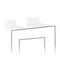 Simon 55 WMDL-TRLPXXX-111 Phone Stand - Fits Line Frames; Matte White