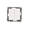 Simon 55 WMDL-TW6-2-111 Double stair switch (module) 10 AX, 250 V~, quick connectors; Matte white