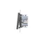 Simon 55 WMDL-TW6-2-149 Doppeltreppenschalter (Modul) 10 AX, 250 V~, Schnellverbinder; Mattschwarz