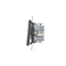 Simon 55 WMDL-TW6-2X-149 Dvojitý schodišťový spínač bez piktogramu (modul) 10 AX, 250 V~, rychlospojky; matně černá